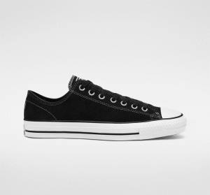 Tenis Skate Converse CONS Chuck Taylor All Star Pro Gamuza Negros Blancos | CV-630CFL