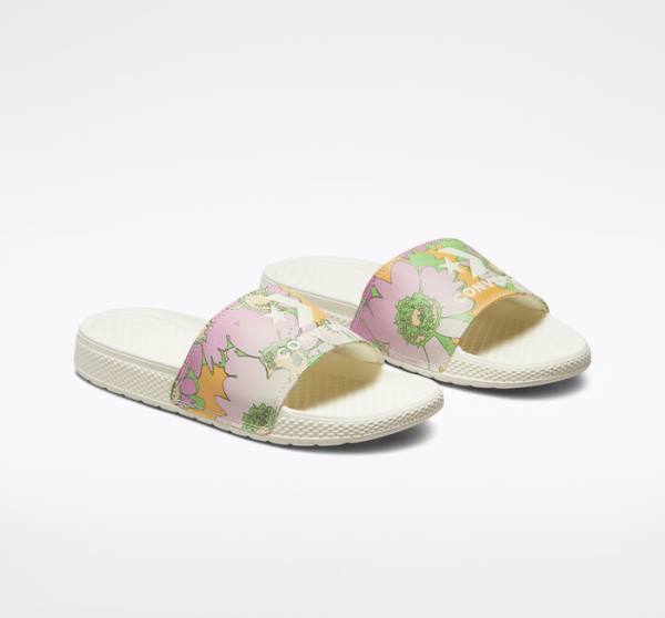 Sandalias Converse All Star Chanclas Crafted Florals Mango | CV-296SEM