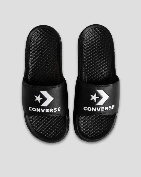 Sandalias Converse Chuck Taylor All Star Chanclas Negros | CV-164TRA