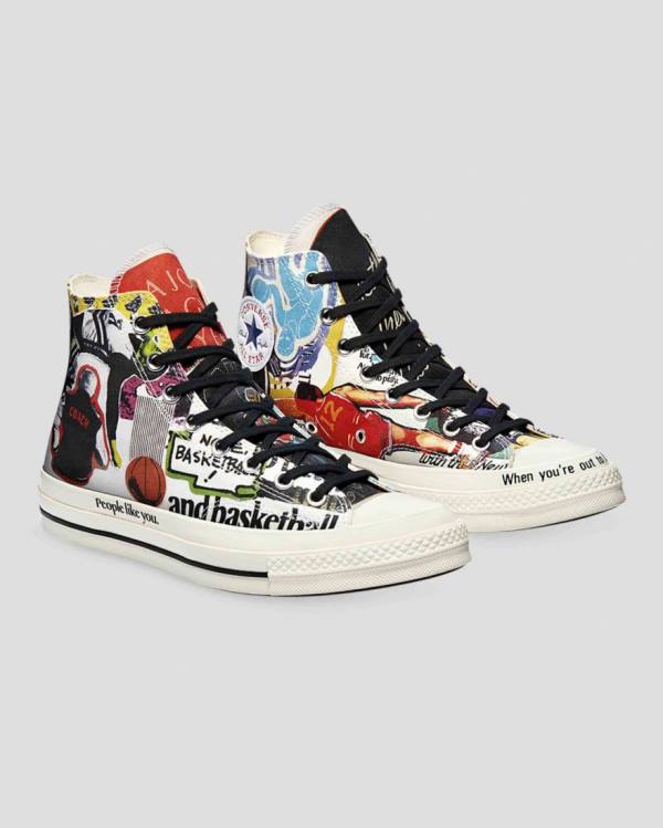 Tenis Altos Converse Chuck 70 Beat The World Bota Multicolor | CV-051DEM