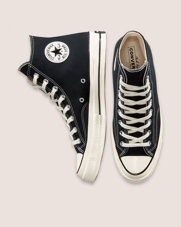 Tenis Altos Converse Chuck 70 Bota Negros | CV-317FDM