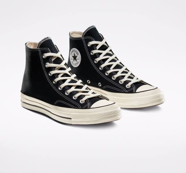 Tenis Altos Converse Chuck 70 Bota Negros | CV-930RXN