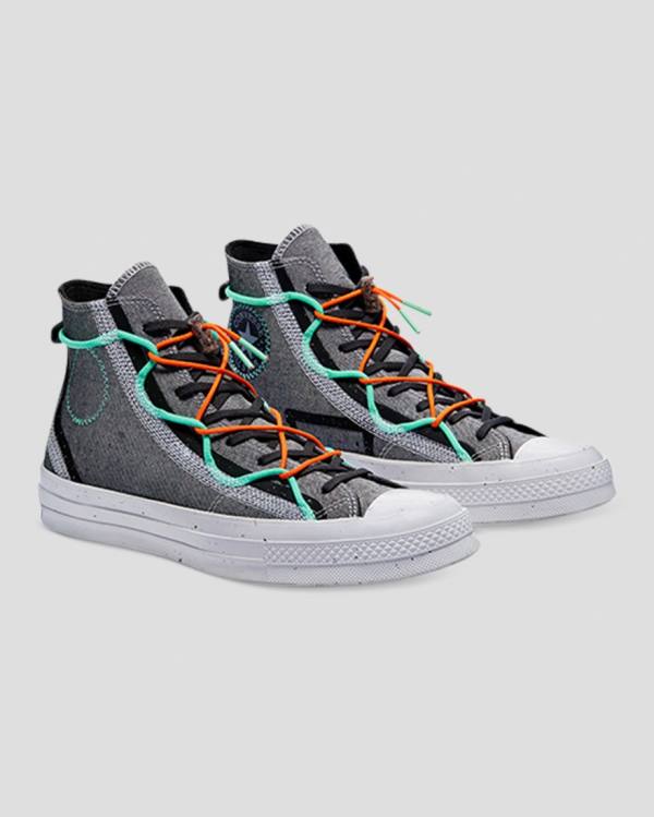 Tenis Altos Converse Chuck 70 Morphlon Bota Grises | CV-254SCL