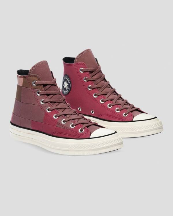 Tenis Altos Converse Chuck 70 Natural Dye Bota Vino | CV-654JQO