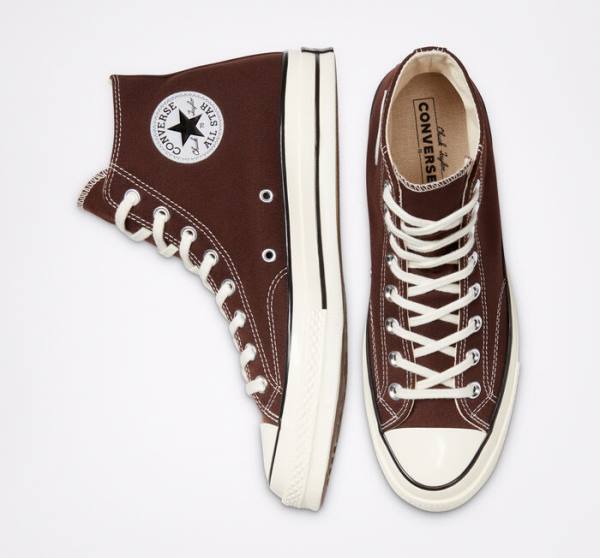 Tenis Altos Converse Chuck 70 Pastel Polyester Bota Negros | CV-064HIM