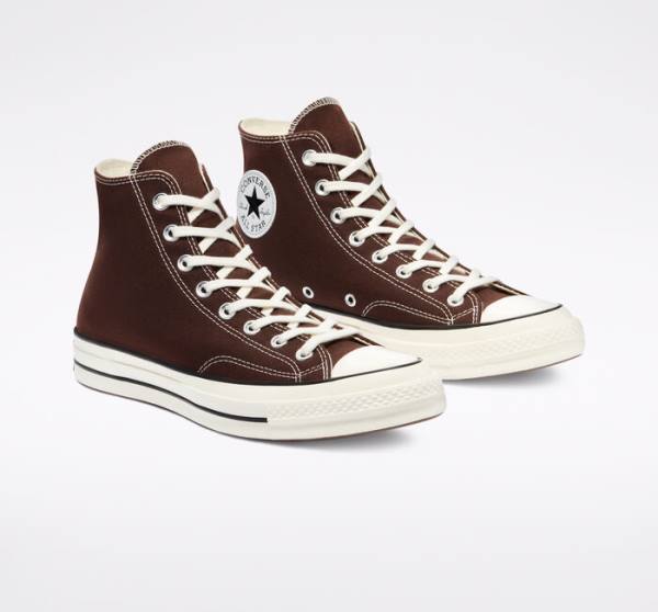 Tenis Altos Converse Chuck 70 Pastel Polyester Bota Negros | CV-064HIM