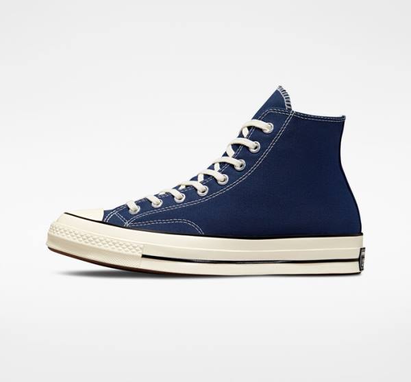 Tenis Altos Converse Chuck 70 Pastel Polyester Bota Azul Marino Negros | CV-165VBX