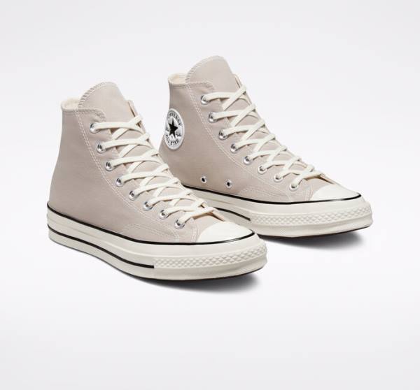 Tenis Altos Converse Chuck 70 Pastel Polyester Bota Negros | CV-201IWK