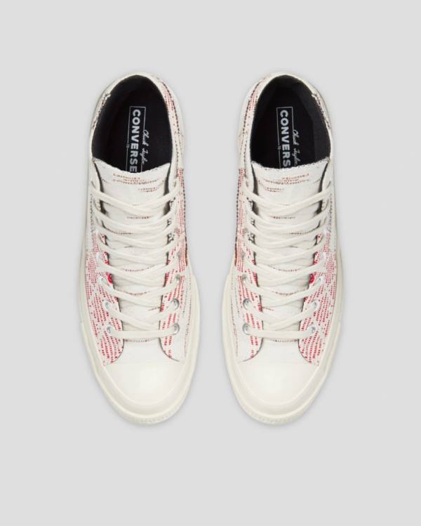 Tenis Altos Converse Chuck 70 Patchwork Bota Rosas Grises | CV-974XIG