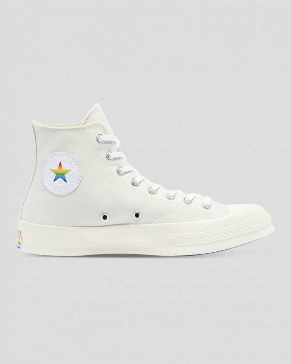 Tenis Altos Converse Chuck 70 Pride Bota Beige | CV-136SYF