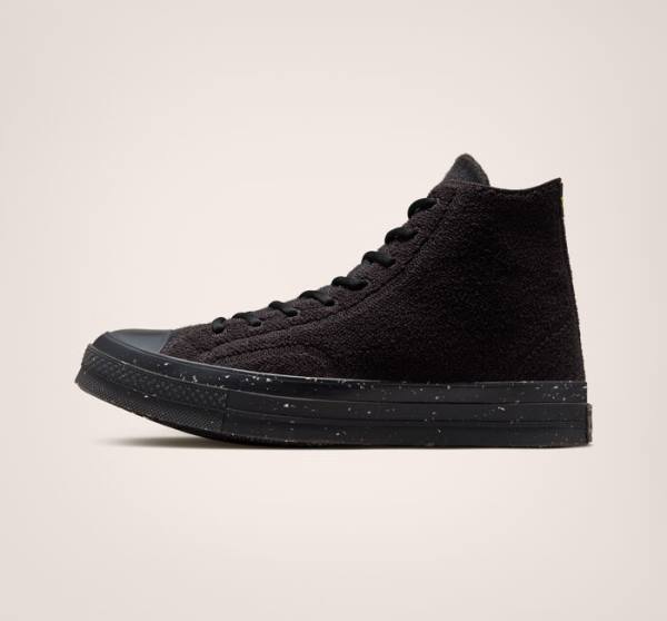 Tenis Altos Converse Chuck 70 Renew Bota Negros Verdes Claro | CV-513EDF