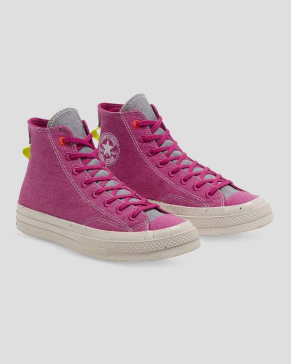 Tenis Altos Converse Chuck 70 Renew Regrind Foxing Bota Rosas | CV-384XGO