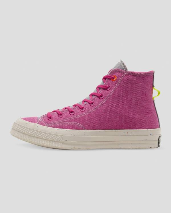 Tenis Altos Converse Chuck 70 Renew Regrind Foxing Bota Rosas | CV-384XGO