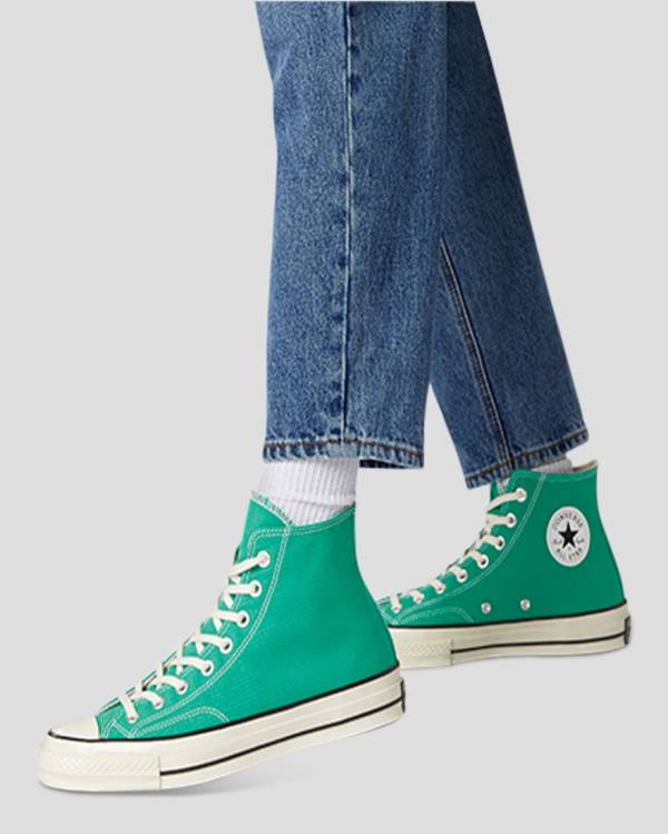 Tenis Altos Converse Chuck 70 Seasonal Colour Bota Verdes | CV-153COL