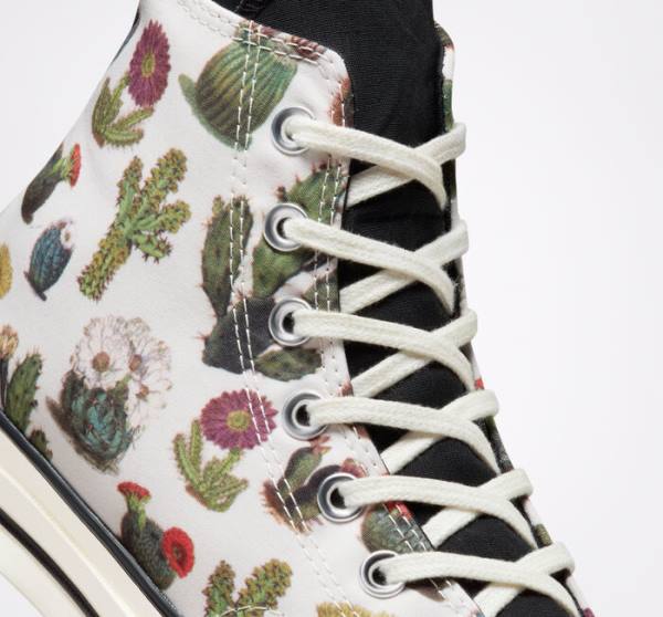 Tenis Altos Converse Chuck 70 Succulents Bota Negros | CV-123ASG