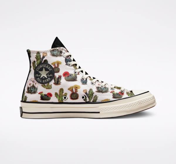 Tenis Altos Converse Chuck 70 Succulents Bota Negros | CV-123ASG