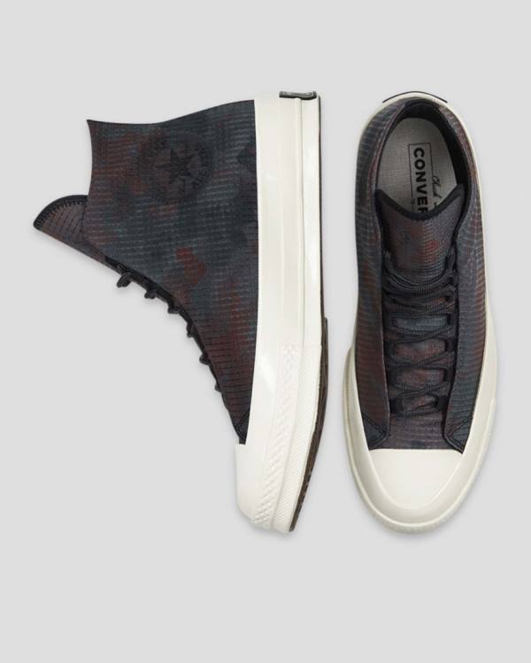 Tenis Altos Converse Chuck 70 Summer Fest Ripstop Bota Negros | CV-793IFE