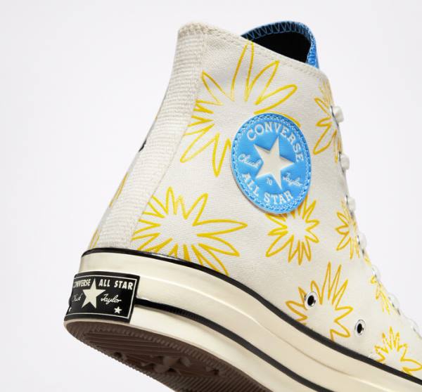 Tenis Altos Converse Chuck 70 Sunny Floral Bota Azules | CV-026RJH