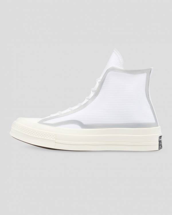 Tenis Altos Converse Chuck 70 Tape Seam Bota Blancos | CV-367BKN