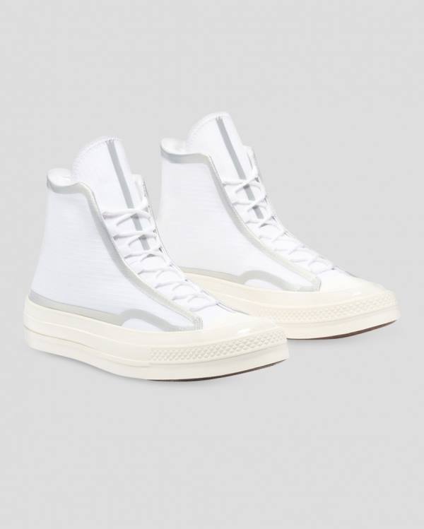 Tenis Altos Converse Chuck 70 Tape Seam Bota Blancos | CV-367BKN