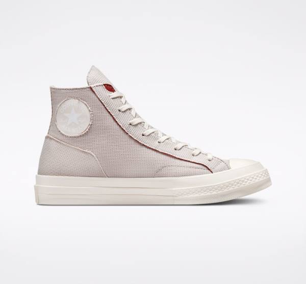 Tenis Altos Converse Chuck 70 Tearaway Bota Plateados Claro Rosas | CV-187CXN