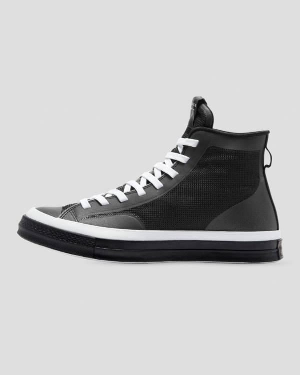 Tenis Altos Converse Chuck 70 Then & Now Bota Negros Blancos | CV-483EBD