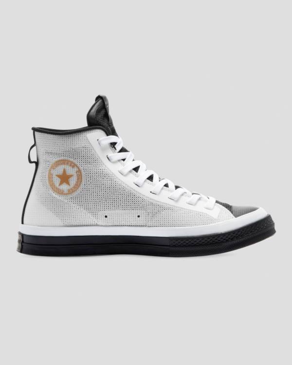 Tenis Altos Converse Chuck 70 Then & Now Bota Negros Blancos | CV-483EBD