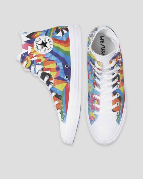 Tenis Altos Converse Chuck Taylor All Star Pride Bota Multicolor | CV-045HZX