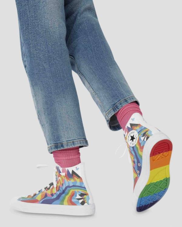 Tenis Altos Converse Chuck Taylor All Star Pride Bota Multicolor | CV-045HZX