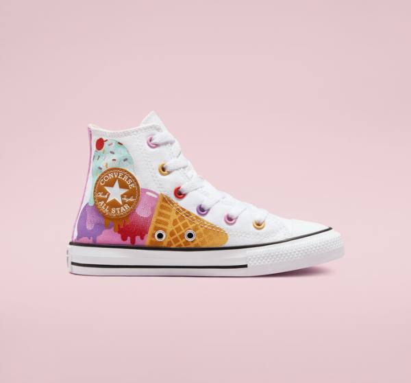 Tenis Altos Converse Chuck Taylor All Star Sweet Scoops Bota Beige | CV-059WEC