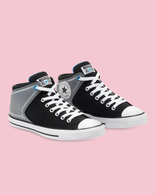 Tenis Altos Converse Chuck Taylor All Star High Calle Bota Negros | CV-078ZGP