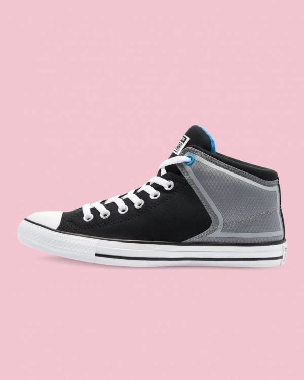 Tenis Altos Converse Chuck Taylor All Star High Calle Bota Negros | CV-078ZGP