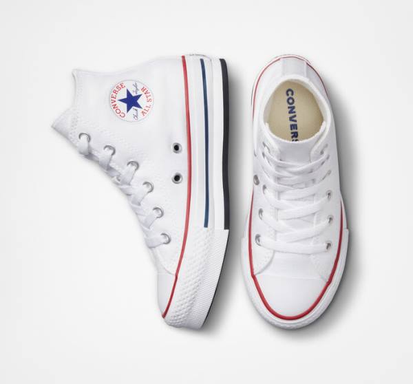 Tenis Altos Converse Chuck Taylor All Star Lift Plataforma Bota Blancos Rojos Oscuro Azul Marino | CV-104OEV