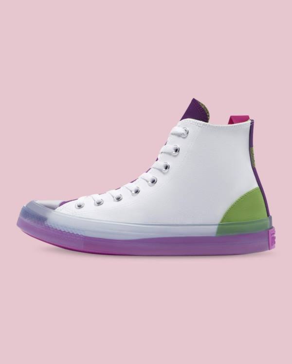 Tenis Altos Converse Chuck Taylor All Star CX Blocked Bota Blancos | CV-120EJU