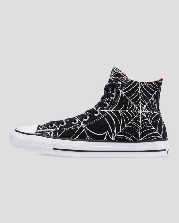 Tenis Altos Converse Chuck Taylor All Star Pro Roll Up Bota Negros | CV-125XTV