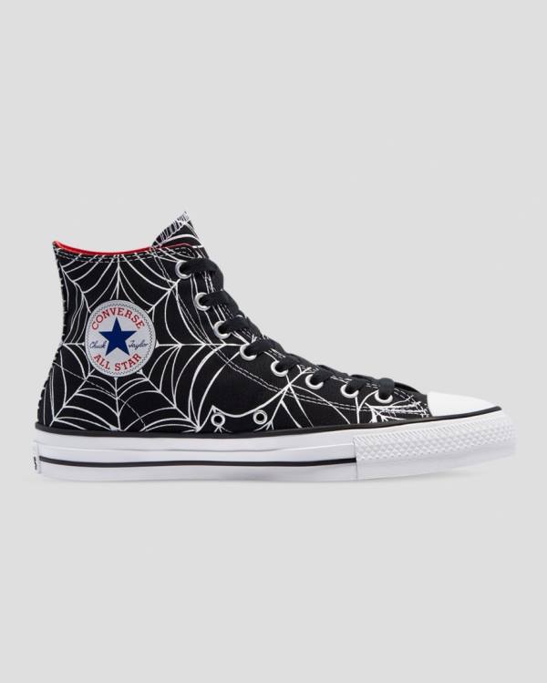 Tenis Altos Converse Chuck Taylor All Star Pro Roll Up Bota Negros | CV-125XTV