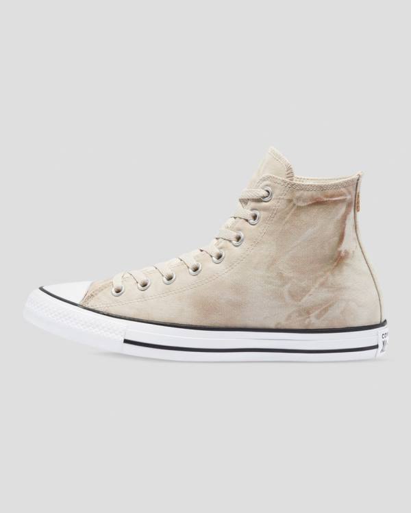 Tenis Altos Converse Chuck Taylor All Star Summer Daze Wash Bota Kaki | CV-165BOE