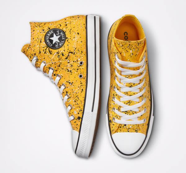 Tenis Altos Converse Chuck Taylor All Star Archive Paint Splatter Bota Blancos | CV-185HKO