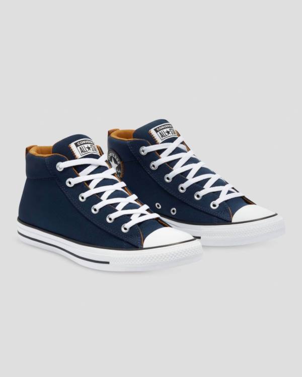 Tenis Altos Converse Chuck Taylor All Star Calle Bota Azules | CV-204WLP