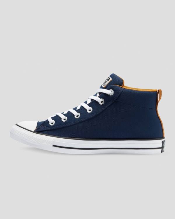 Tenis Altos Converse Chuck Taylor All Star Calle Bota Azules | CV-204WLP