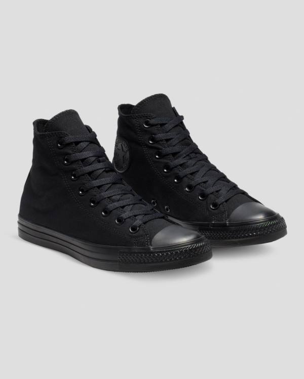 Tenis Altos Converse Chuck Taylor All Star Classic Bota Negros | CV-210MFH