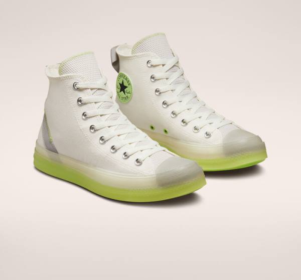 Tenis Altos Converse Chuck Taylor All Star CX Crafted Stripes Bota Verdes Claro | CV-214BWN