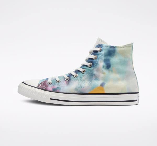 Tenis Altos Converse Chuck Taylor All Star Tie-Dye Bota Multicolor | CV-215FCK