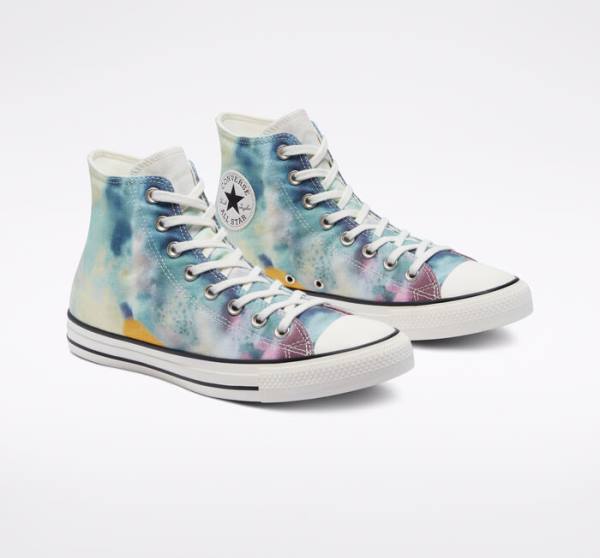 Tenis Altos Converse Chuck Taylor All Star Tie-Dye Bota Multicolor | CV-215FCK