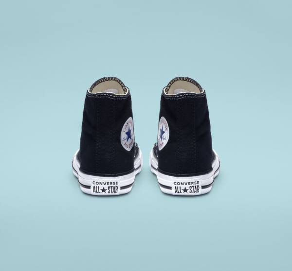 Tenis Altos Converse Chuck Taylor All Star Classic Bota Negros | CV-265TDY