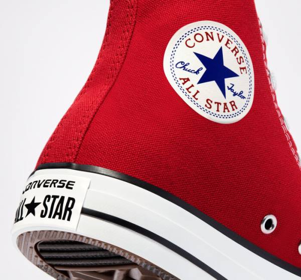 Tenis Altos Converse Chuck Taylor All Star Classic Bota Rojos | CV-271DLY