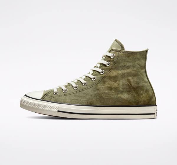 Tenis Altos Converse Chuck Taylor All Star Washed Lona Bota Azules | CV-275MOI