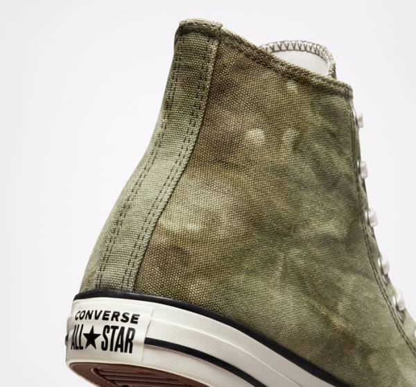 Tenis Altos Converse Chuck Taylor All Star Washed Lona Bota Azules | CV-275MOI