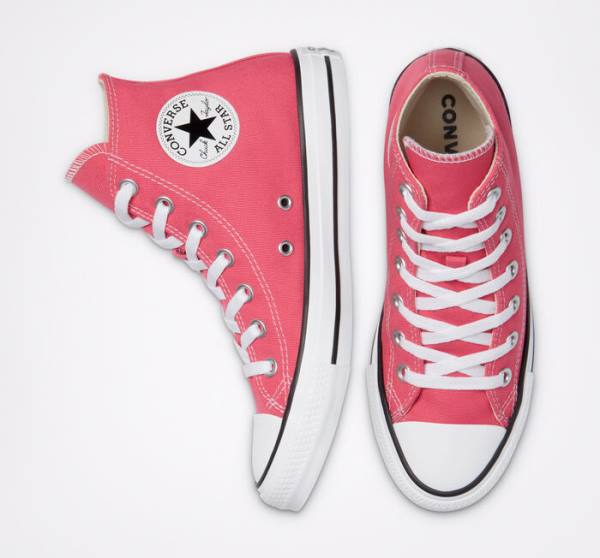 Tenis Altos Converse Chuck Taylor All Star Seasonal Color Bota Rosas | CV-290HFQ