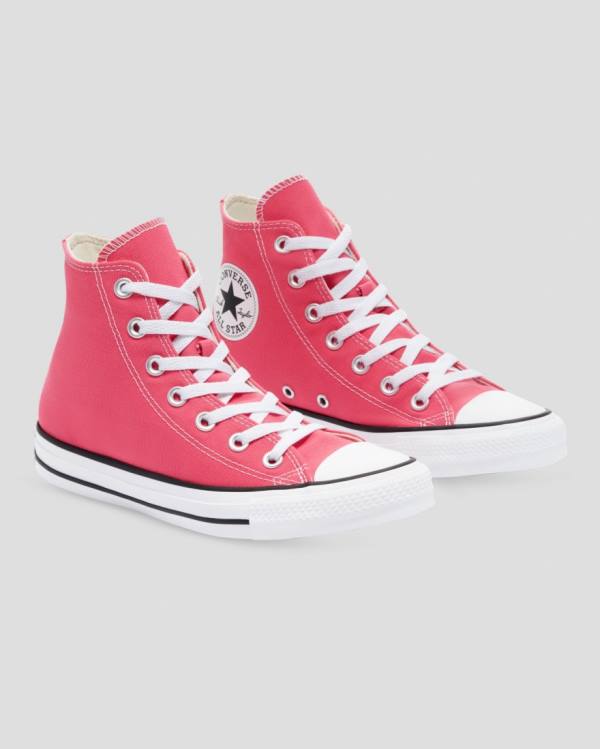 Tenis Altos Converse Chuck Taylor All Star Seasonal Colour Bota Rosas | CV-340TUA